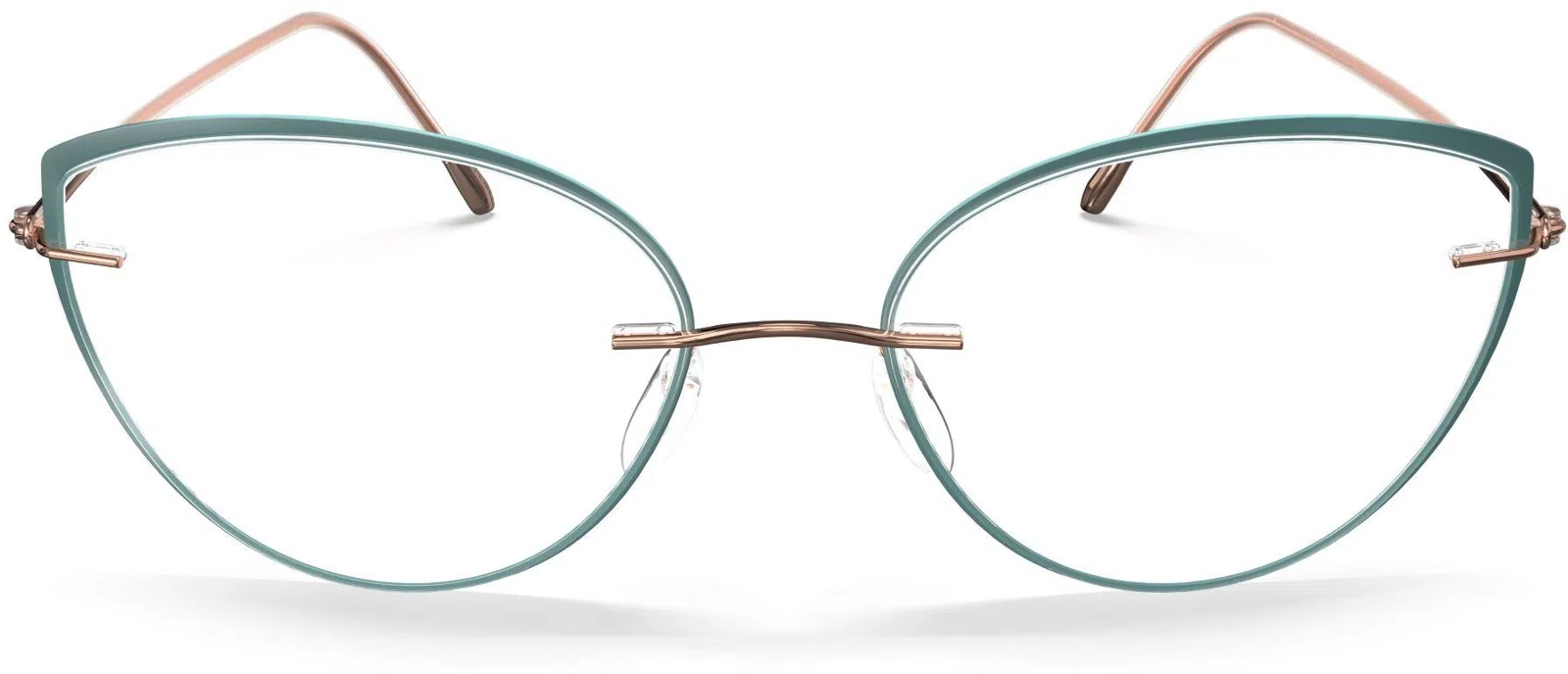 Silhouette Lite Spirit Demo Rimless 5566 Eyeglasses - view 24